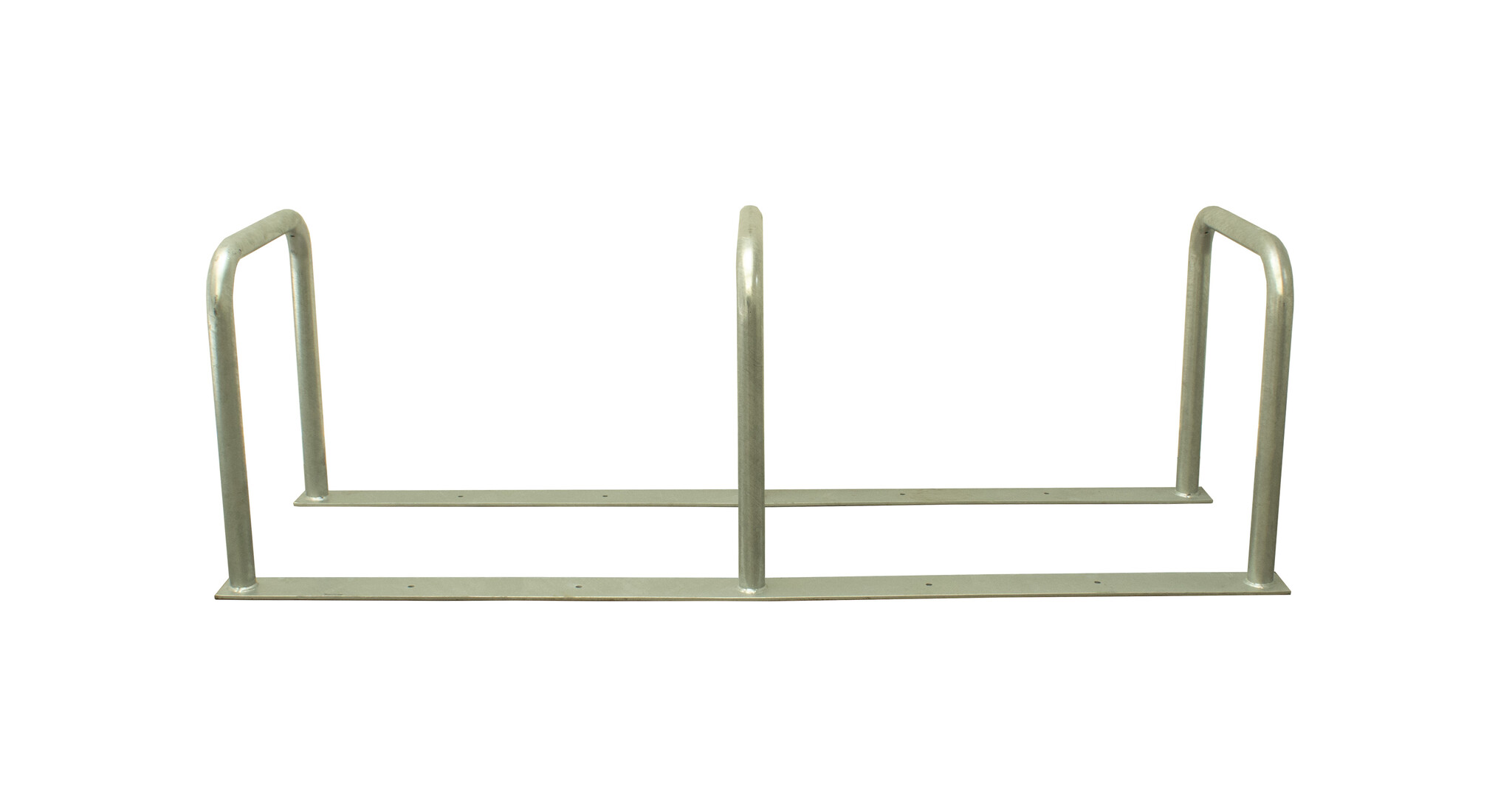 Bicycle rack with 3 loops 2000 x 600 x 650 mm