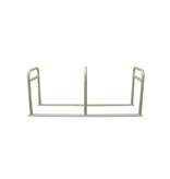Bicycle rack with 3 loops and crossbar - 2000 x 600 x 800 mm