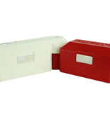 Rijbaanseparator VB chain - 165 x 600 MM + refl - wit