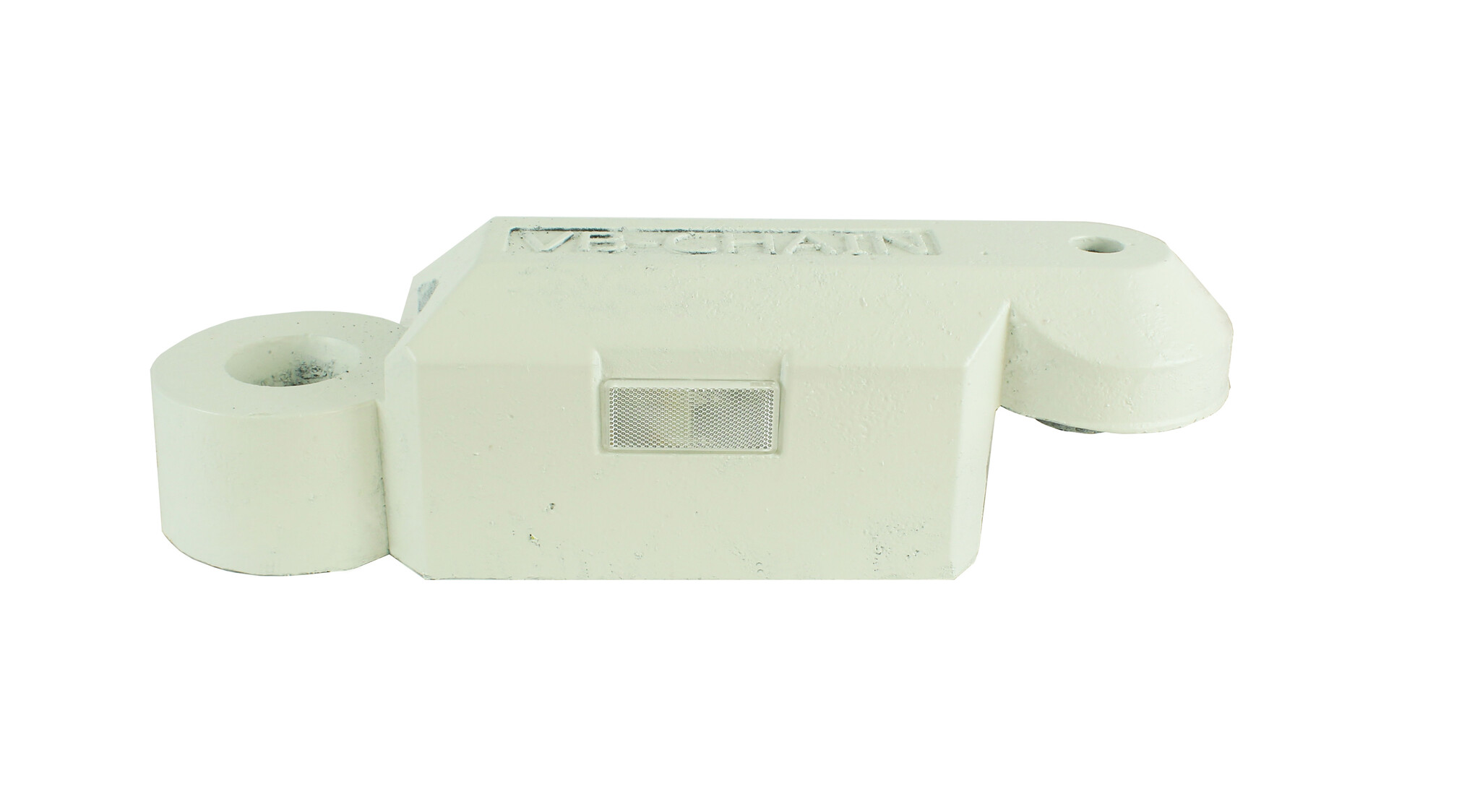 Separateur de route VB chain - 165 x 600 MM + refl - blanc