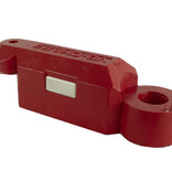 Rijbaanseparator VB chain - 165 x 600 MM + refl - rood