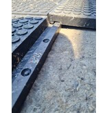 Road plate for worksite 800 x 1.200 x 32 mm