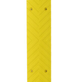 Bande rugueuse 500x100x15mm - jaune