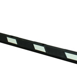 Park-aid parkeerstop 180 cm - wit/zwart