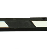 Park-aid parkeerstop 180 cm - wit/zwart