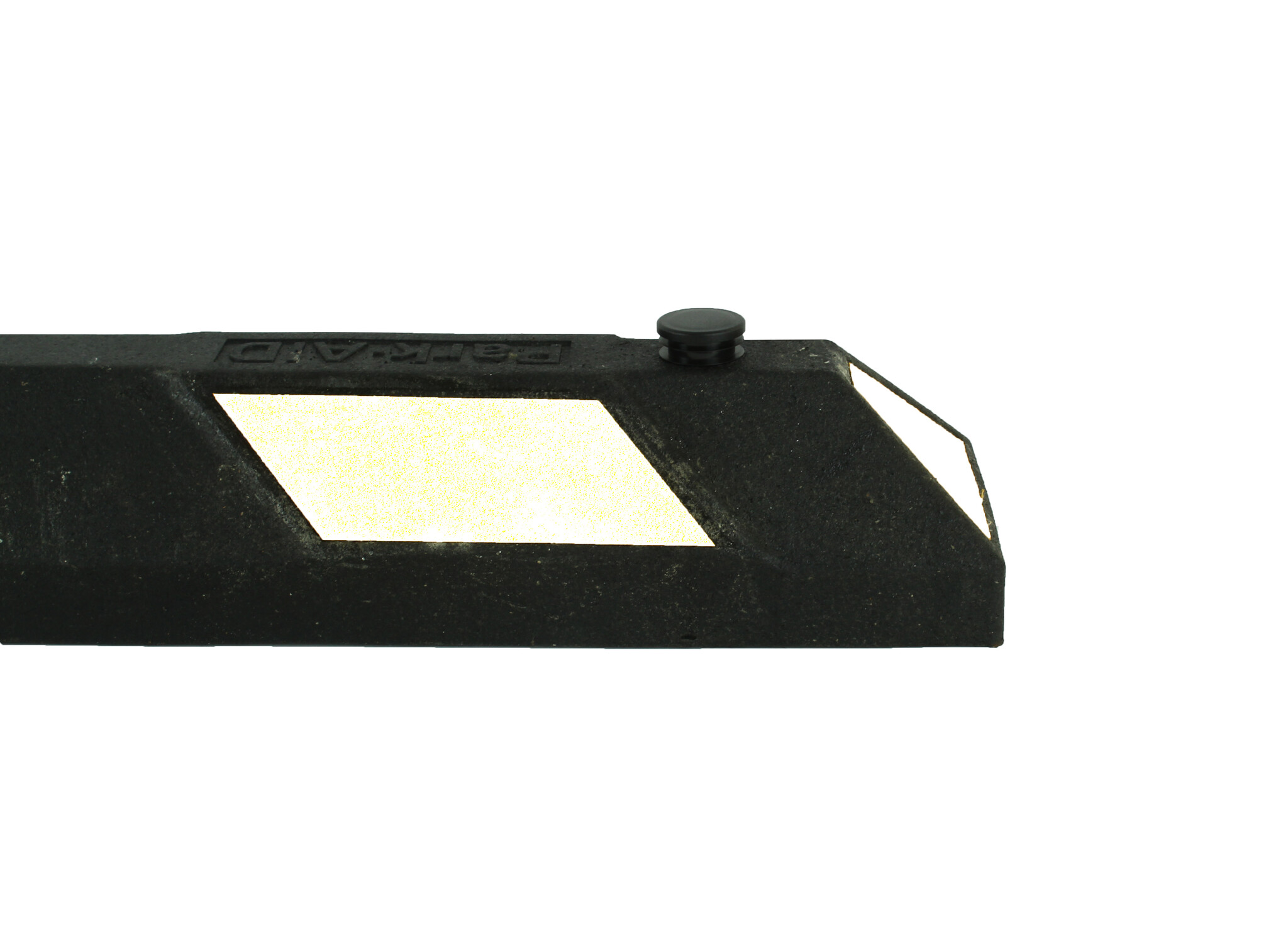 Park-aid car stop 90 cm - white/black