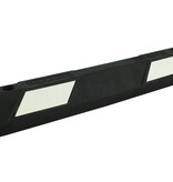 Park-aid parkeerstop 90 cm - wit/zwart