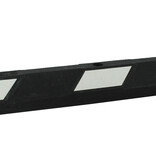 Park-aid parkeerstop 120 cm - wit/zwart