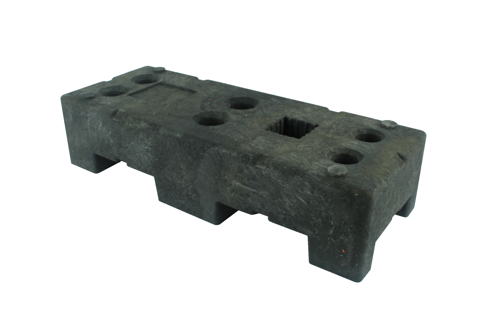 Bouwhekvoet - werfhekvoet - 22 kg - (HERAS) in gerecycleerde PVC