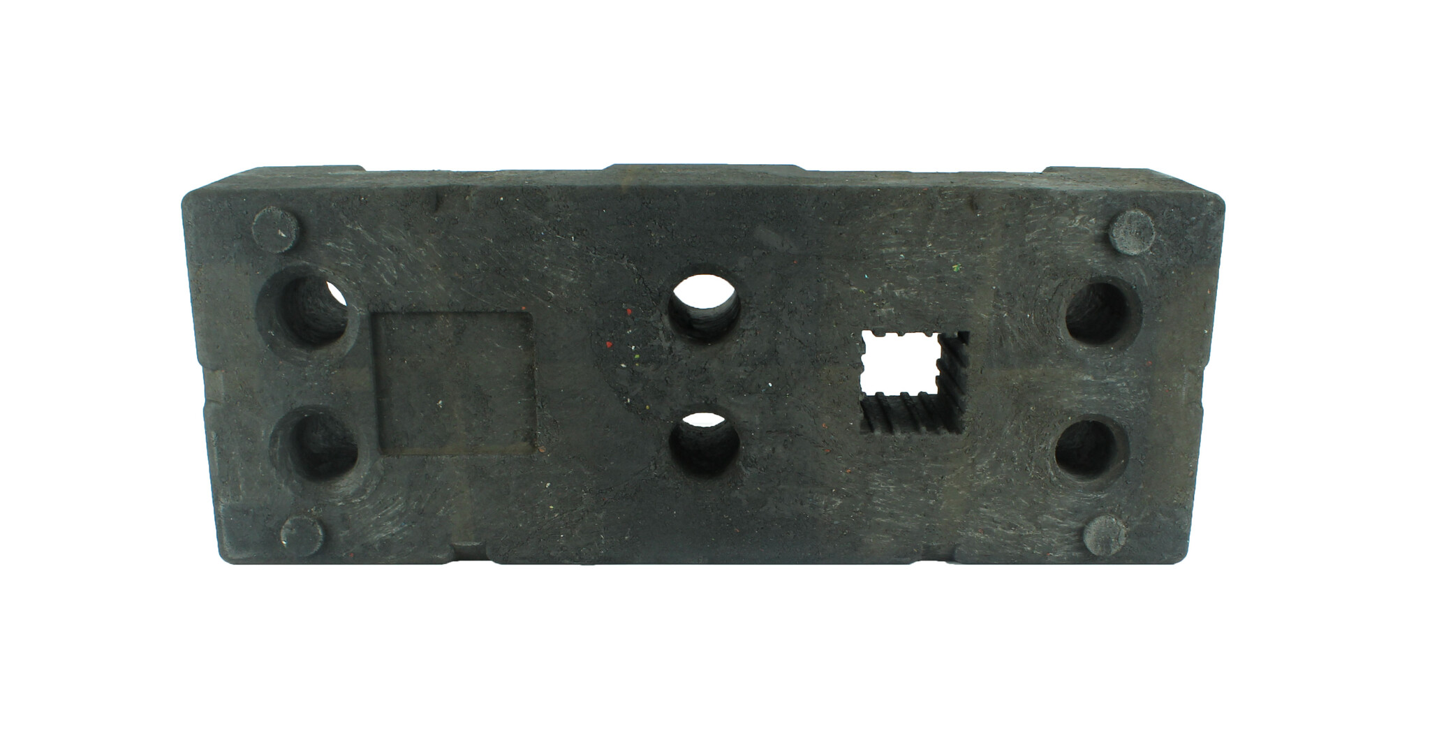 Socle pour clôture de chantier - 22 kg -  (HERAS) en PVC recyclé