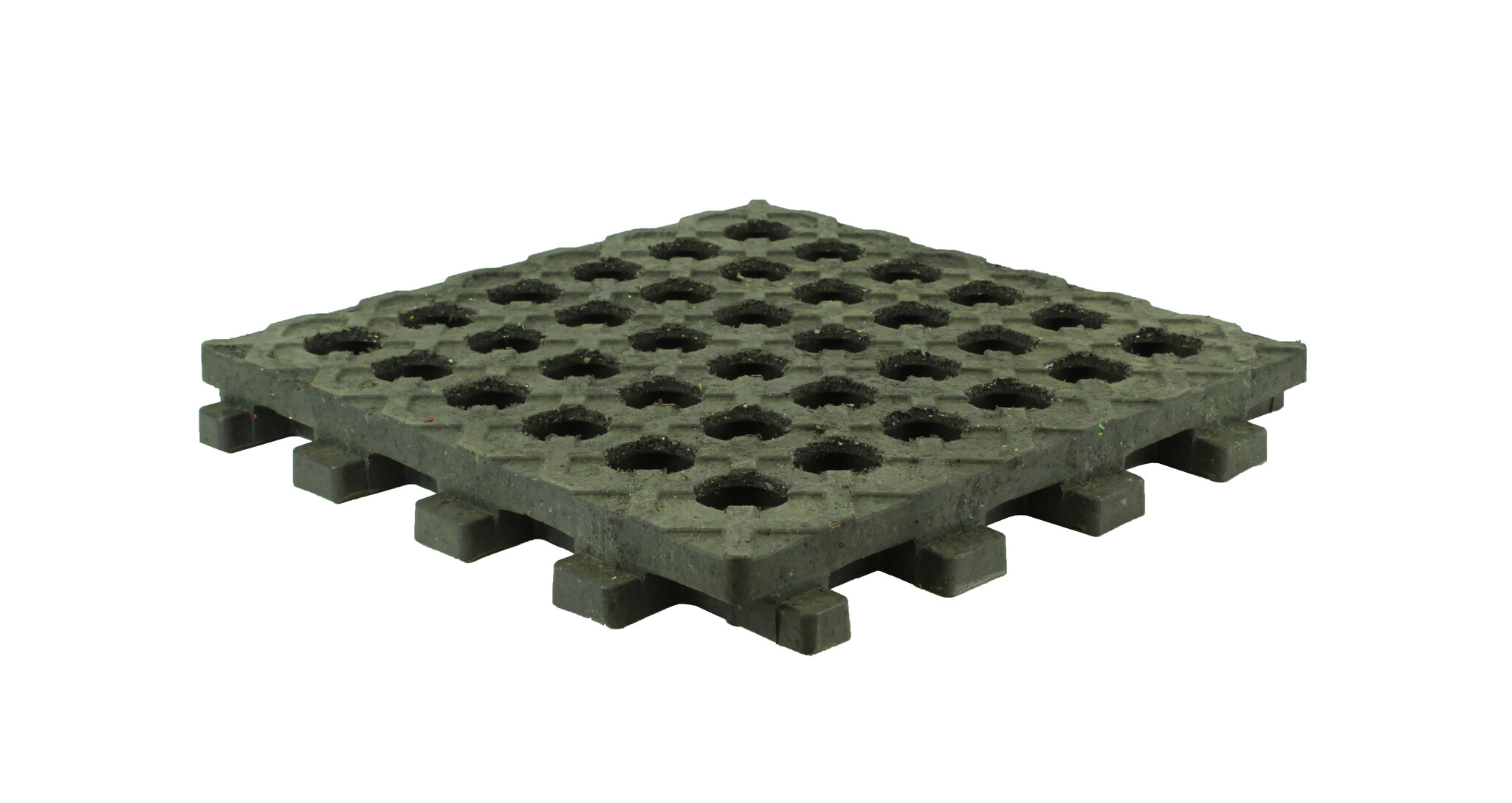 Recycled pvc grid mat - 490 x 490 x 50 mm