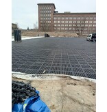 Grille en pvc recyclé - 490 x 490 x 50 mm