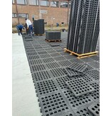 Kunststof roostermat - 490 x 490 x 50 mm