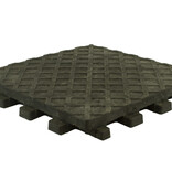 Dalle de sol en pvc recyclé - 490 x 490 x 50 mm
