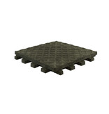 Dalle de sol en pvc recyclé - 490 x 490 x 50 mm