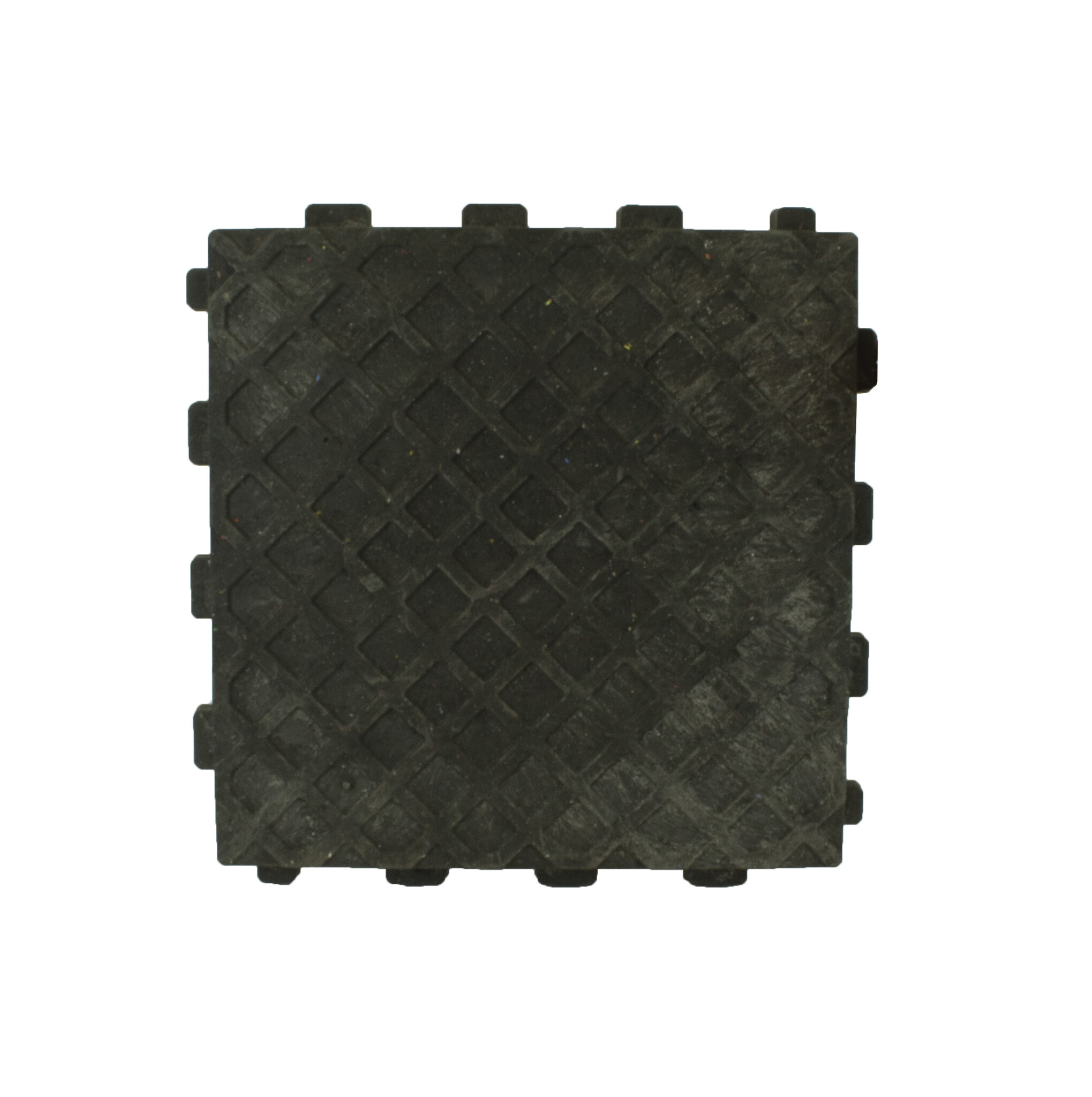 Recycled pvc floor tile - 490 x 490 x 50 mm