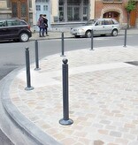 Bollard 'Lagune' Ø 76 mm x 1400 mm - RAL 7016