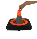 Verzwaarde opvouwbare kegel met ingebouwde  LED