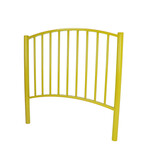 Barrière école SPW jaune RAL 1023