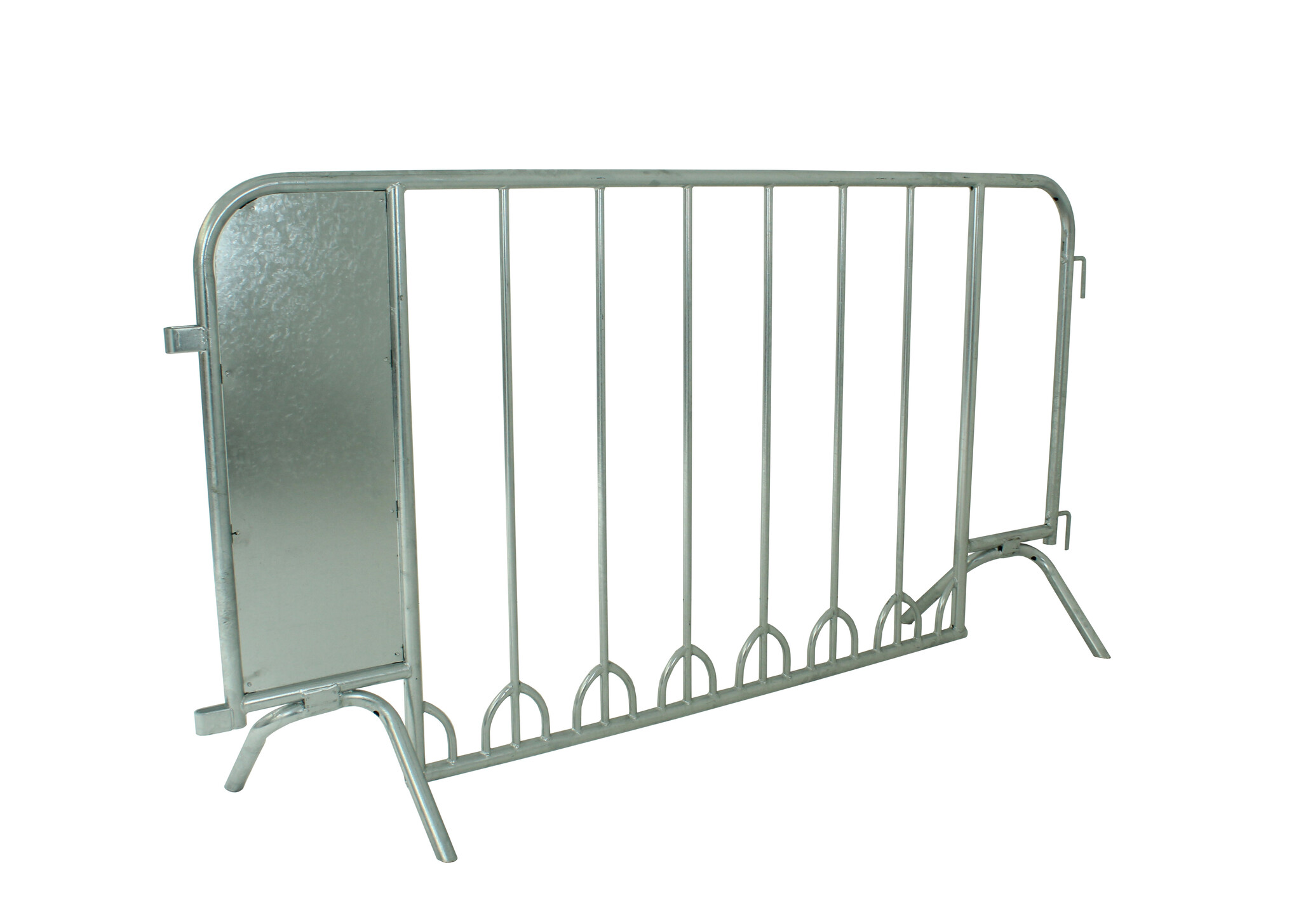 Barrière de police "vélo" connectable 2000 x 1100 mm - galvanisé