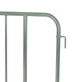 Koppelbaar fiets nadarhek 2000 x 1100 mm - gegalvaniseerd