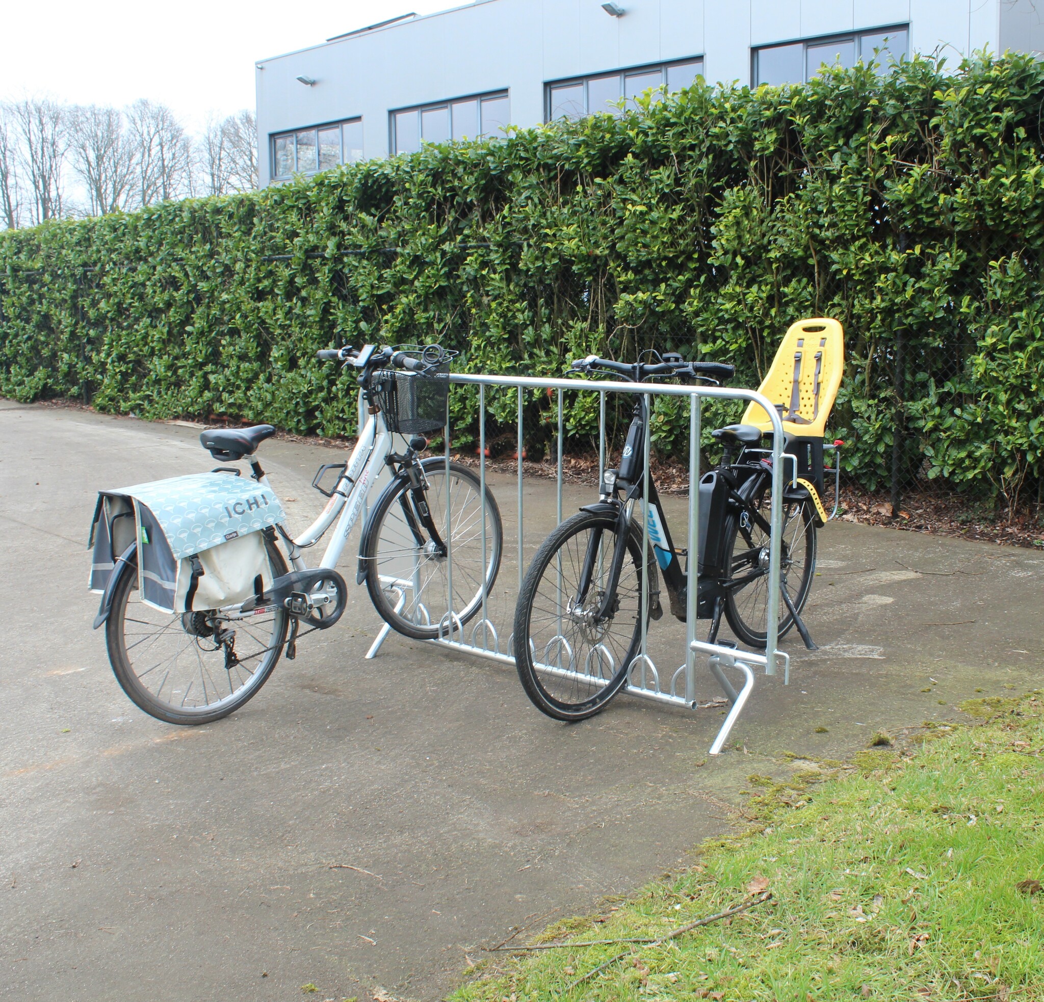Connectable bicycle nadar barrier 2000 x 1100 mm - galvanised