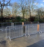 Koppelbaar fiets nadarhek 2000 x 1100 mm - gegalvaniseerd