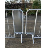 Barrière de police "vélo" connectable 2000 x 1100 mm - galvanisé