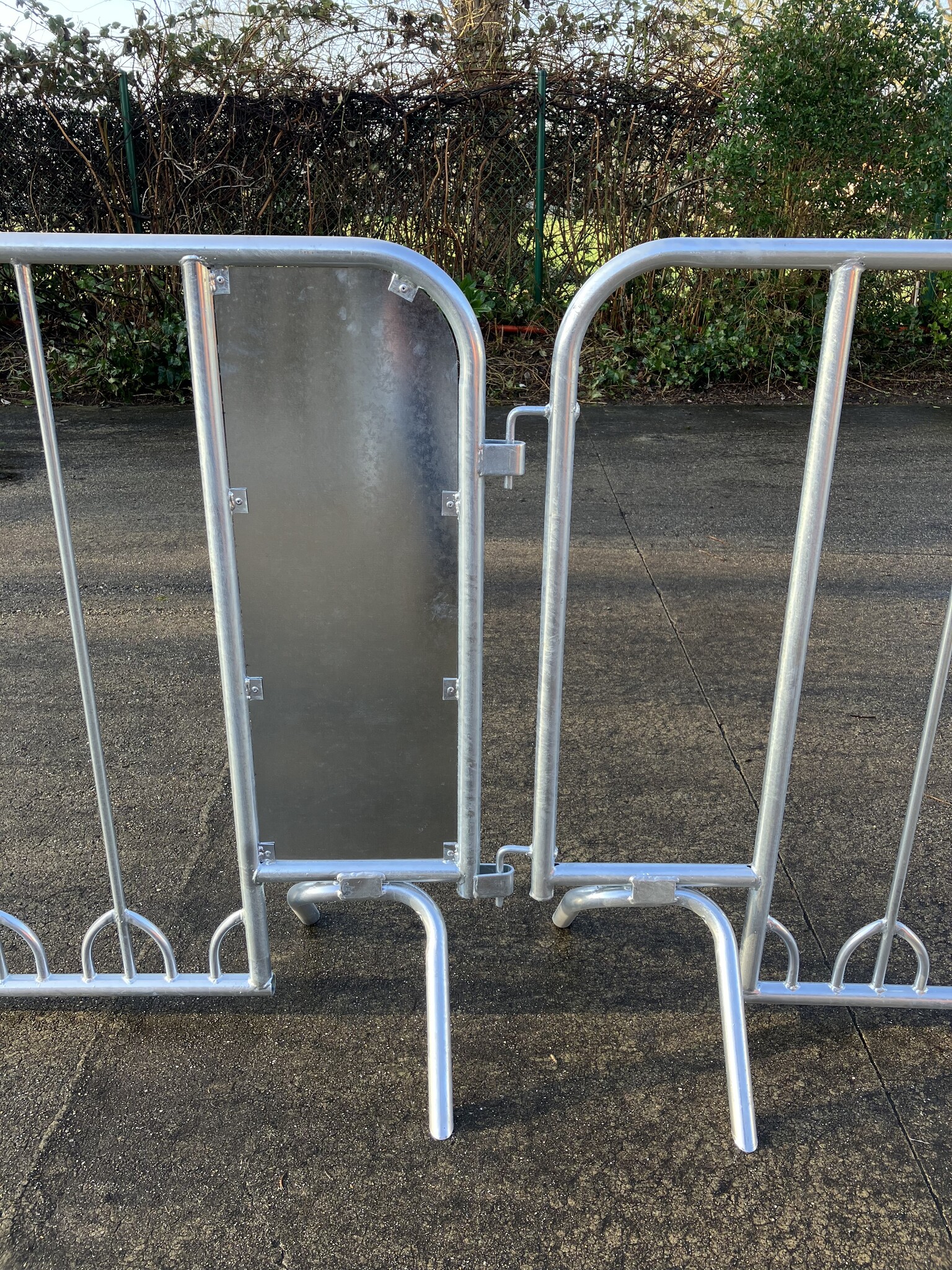 Connectable bicycle nadar barrier 2000 x 1100 mm - galvanised