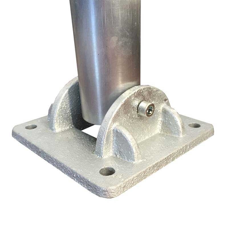 Arceau de parking 'Stopblock' avec serrure cylindrique + clés triangulaires