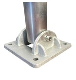 Parking bracket 'Stopblock50' with cylinder lock + universal keys