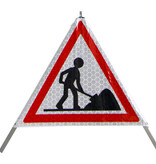 Folding traffic sign 'TRIPAN' - face A31 - WORK IN PROGRESS - foldable