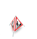 Folding traffic sign 'TRIPAN' - face A31 - WORK IN PROGRESS - foldable