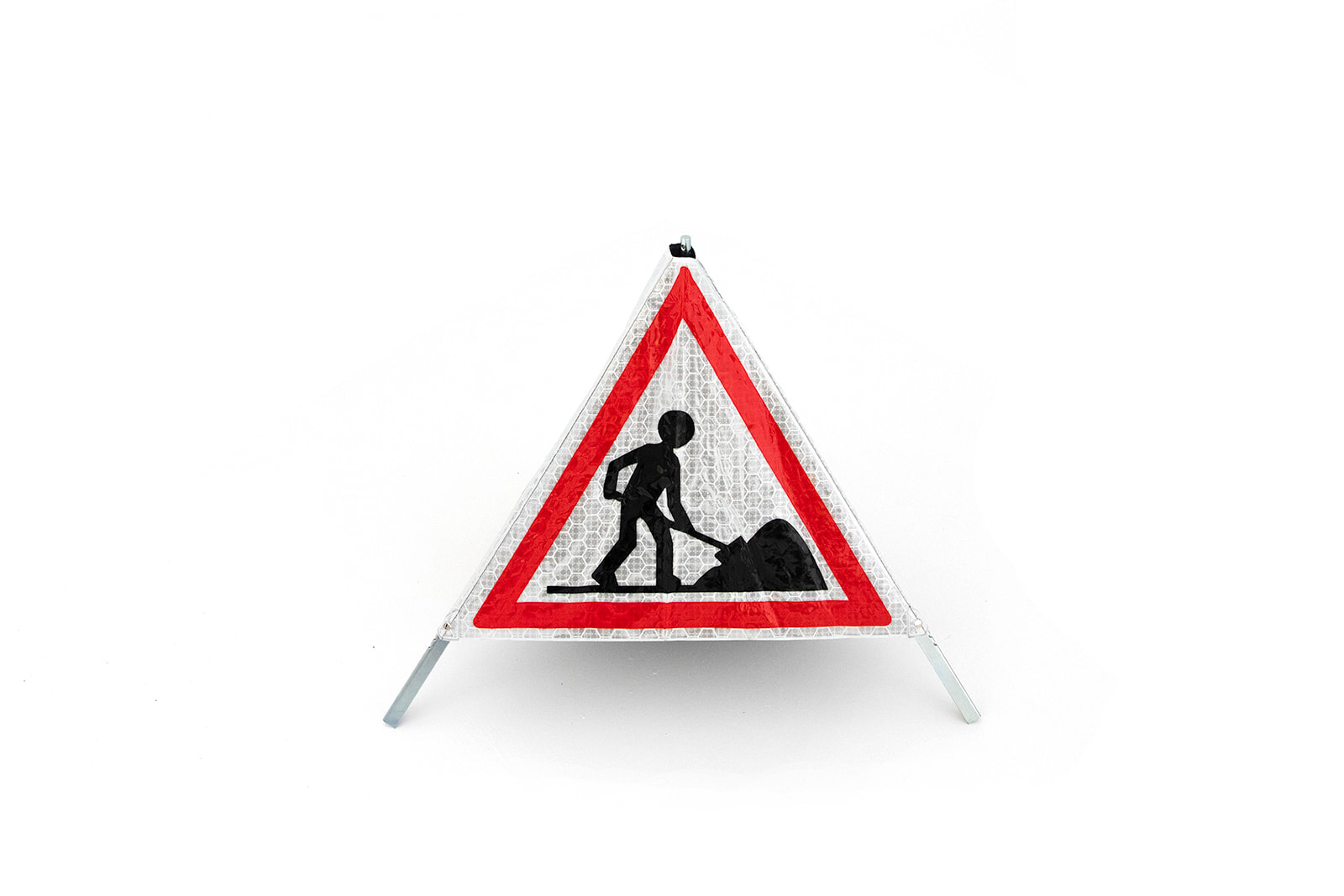 Signalisation 'TRIPAN' - panneau A31 - TRAVAUX - pliable