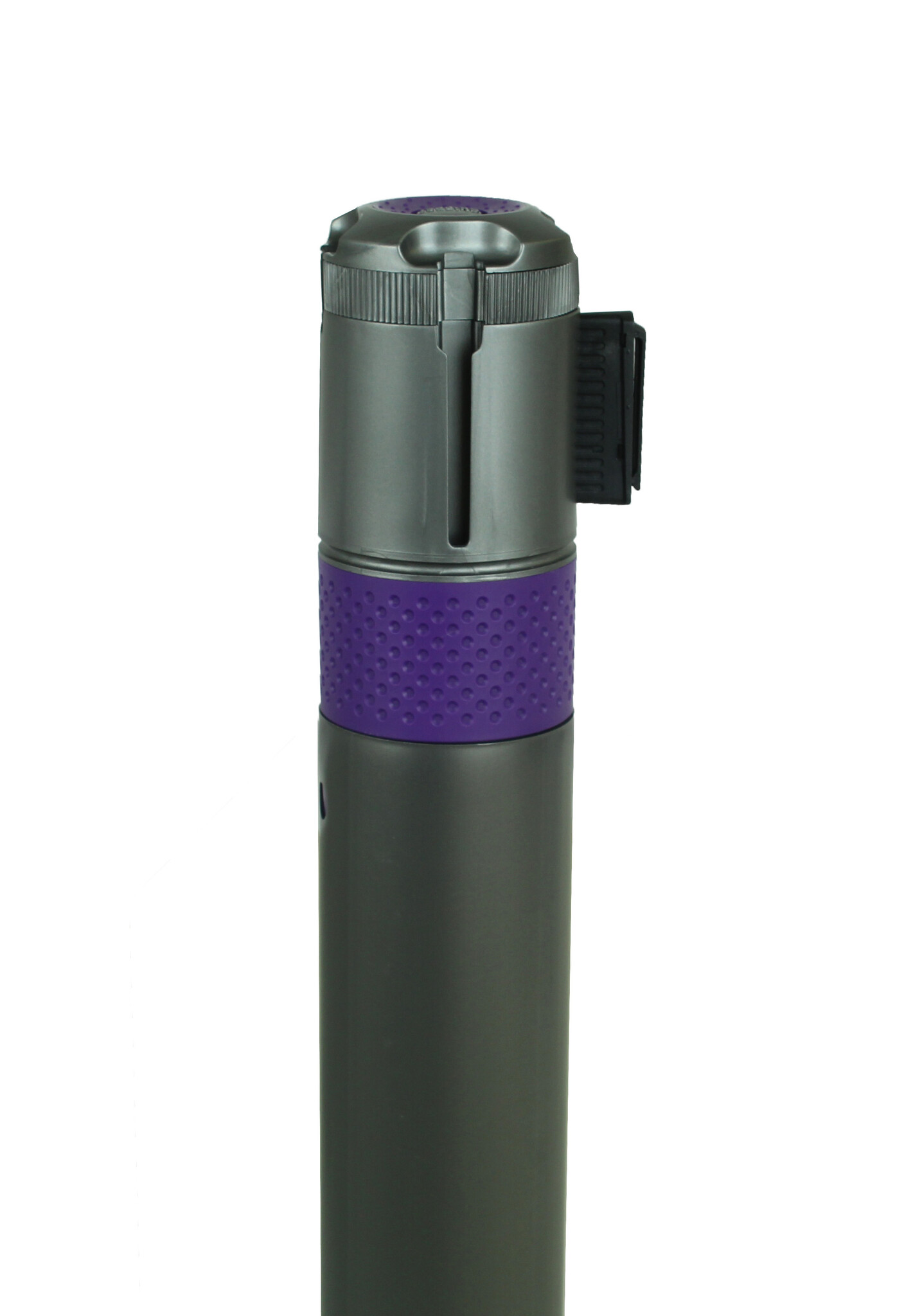 Skipper Q retractable barrier 3m purple