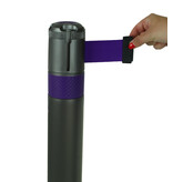 Skipper Q design afzetpaal 3m paars