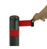 Skipper Q design afzetpaal 3m rood