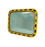 Traffic mirror Caravaggio  yellow/black - 600 x 800 mm