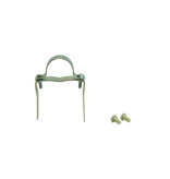 Miroir de circulation Caravaggio  jaune/noir - 600 x 800 mm