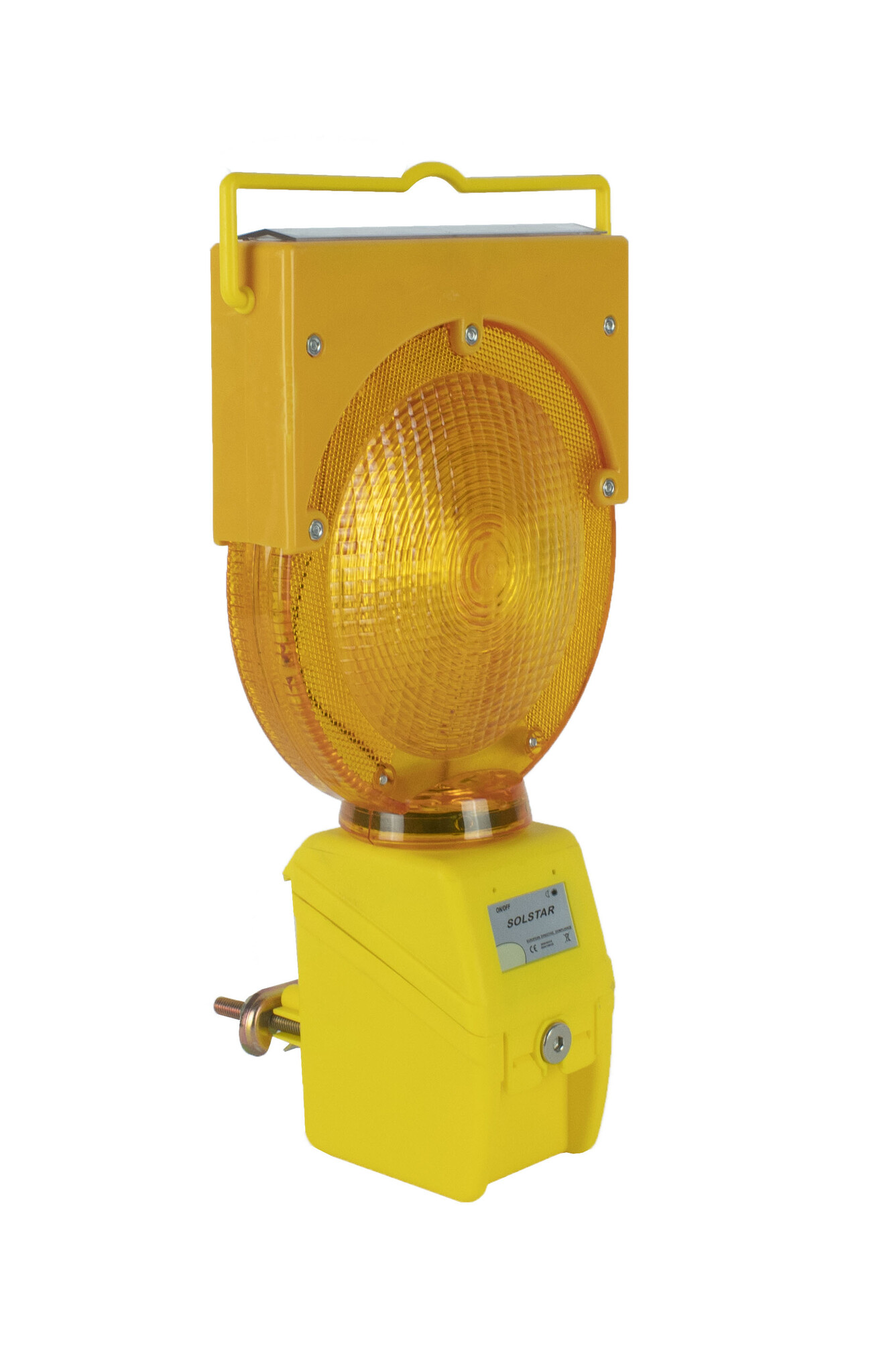Lampe de chantier rechargeable SOLSTAR - jaune