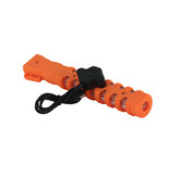 Baton de police lumineux - orange - rechargeable