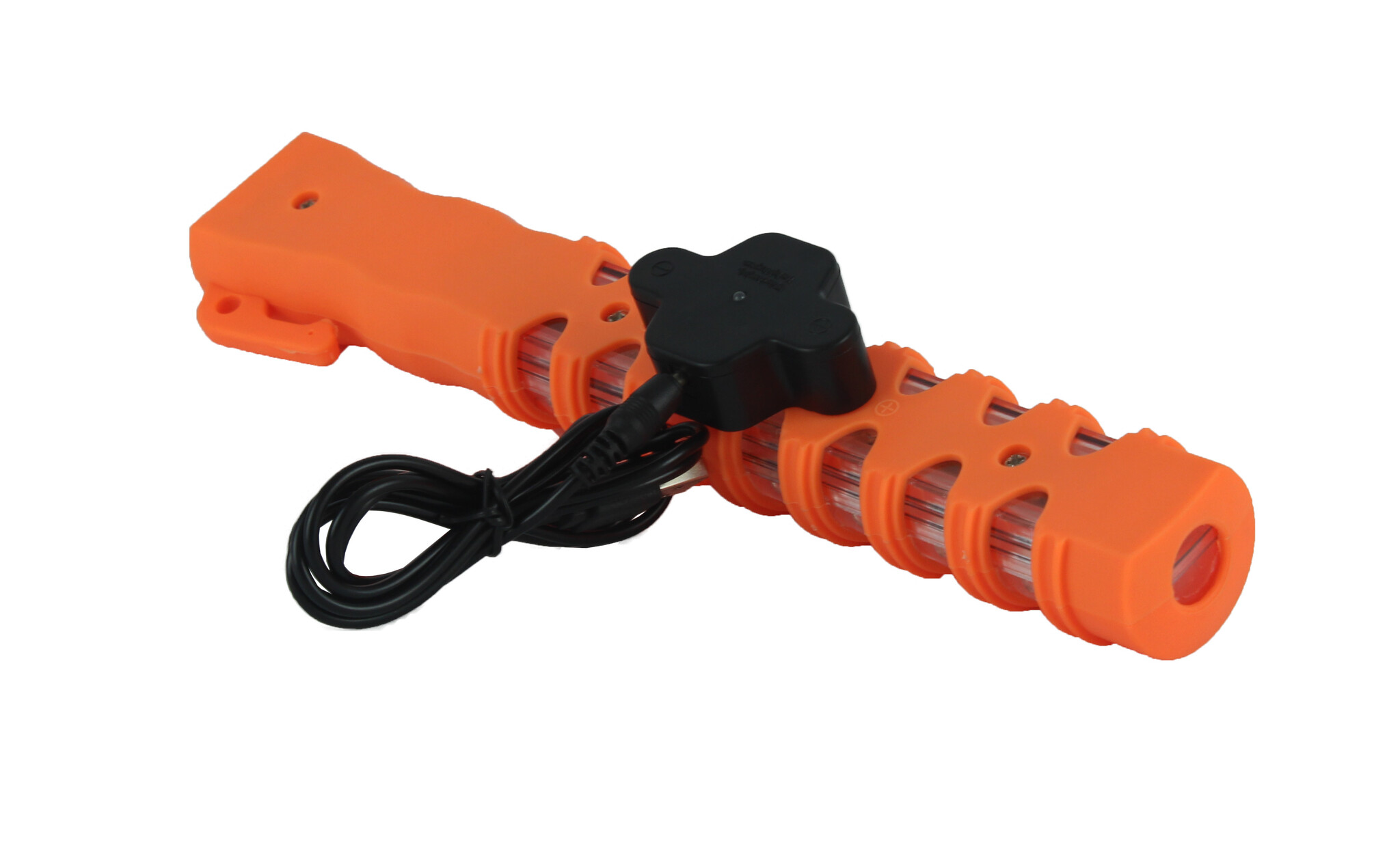 LED Traffic baton - orange - rechargeable
