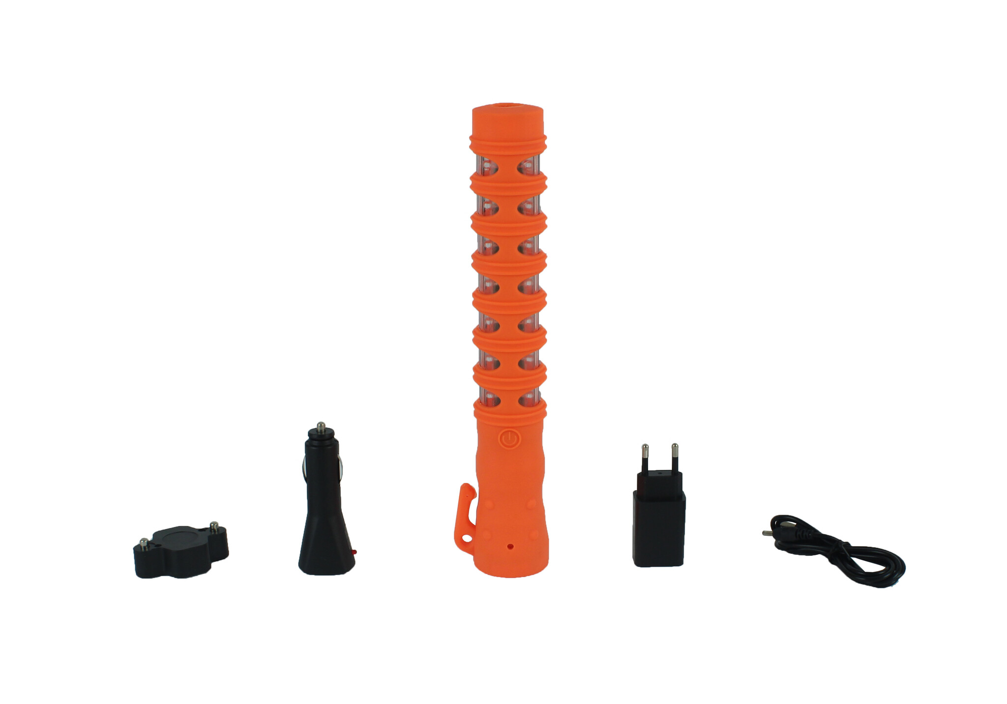 LED toortslamp - orange - oplaadbaar