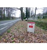 Plastic PEHD kilometer marker