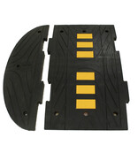 Traffic speed bump 'BIG 5' - 5 cm high - end element