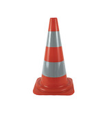 Cône de signalisation 50 cm PVC - Classe 2