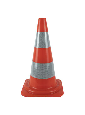 PVC traffic cone 50 cm - Class 2