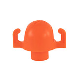 Capuchon avec 2 crochets pour barres d'armature ou piquets de chantier