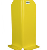Stalen hoekbeschermer voor magazijnstellingen - 150 x 150 x 400 mm