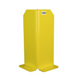 Steel corner protector for warehouse racks - 150 x 150 x 400 mm
